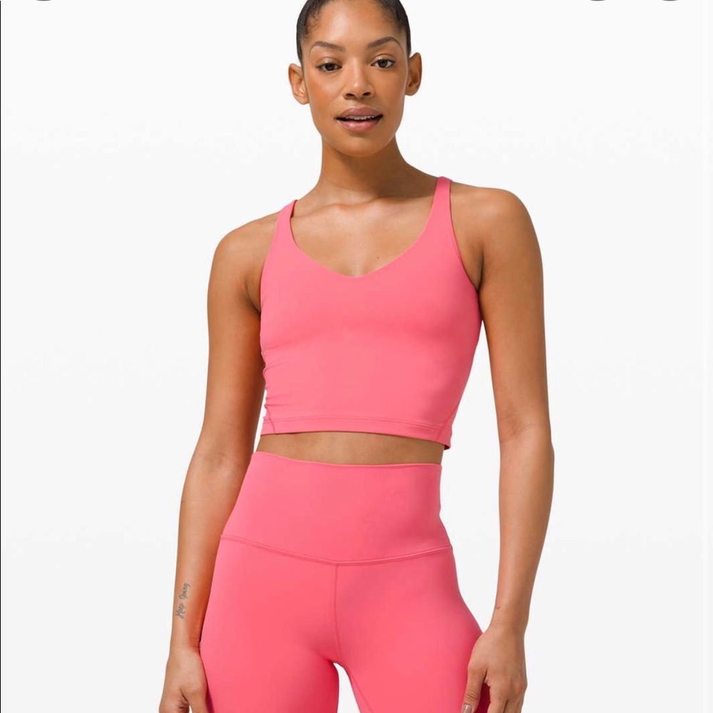 Lululemon Pink Guava Align Tank